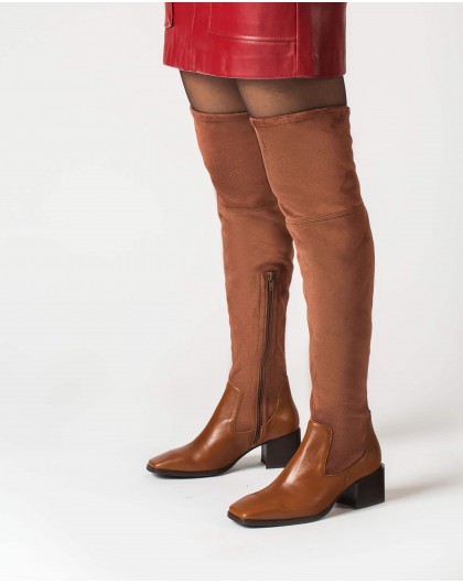 Wonders-Botines y Botas-Bota mosquetera en licra