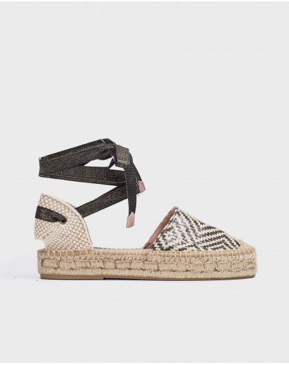 Wonders-Outlet Tacones-Sandalias planas yute