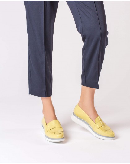 Wonders-Outlet Mocasines-Mocasin SHELL Amarillo