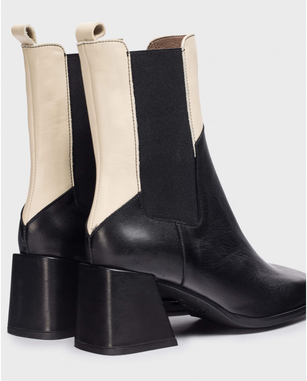 Wonders-Botines y Botas-Botín TOTE Negro