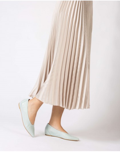 Wonders-Outlet Zapatos planos-Bailarina TRIANA Azul