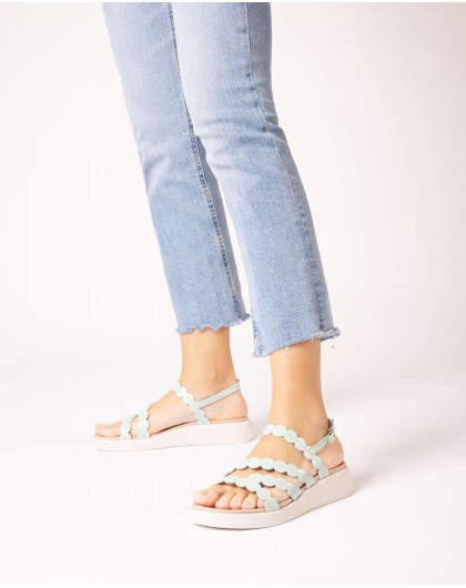 Wonders-Outlet Sandalias-Sandalias MOTRIL Azul