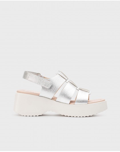 Wonders-Sandalias-Sandalias NORA Plata