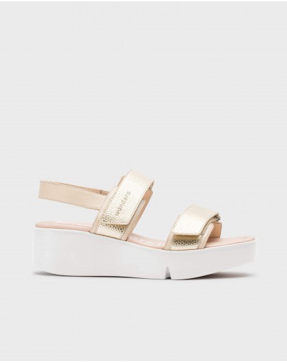 Wonders-Outlet Sandalias-Sandalias AMAPOLA Oro