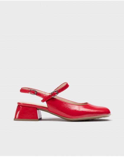 Wonders-Tacones-Zapatos VESNA Rojos