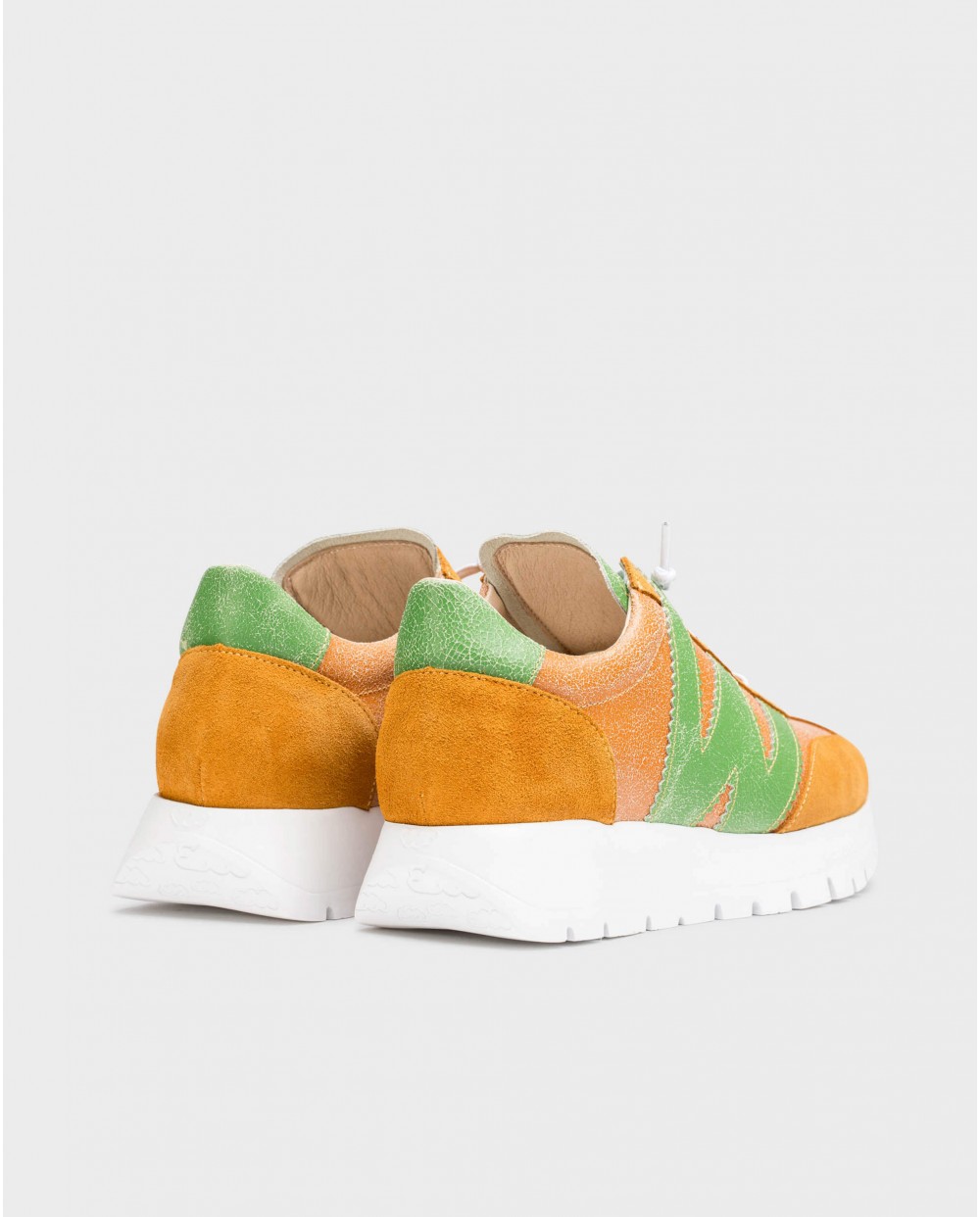 Wonders-Outlet Zapatos planos-Deportivas RACER Naranjas