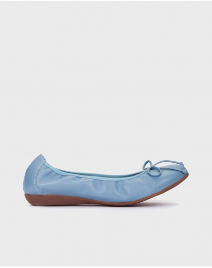 Wonders-Outlet Zapatos planos-Bailarina BO Azul